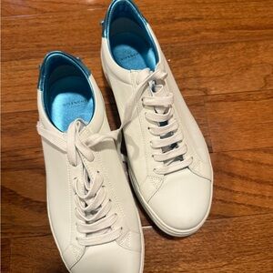 Givenchy Cream and Blue Sneakers
